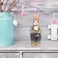 thumbnail image 2 of Artificial Straw Cute Bunny Standing Rabbit Home Garden Decoration decor easter bunny A, 2 of 9