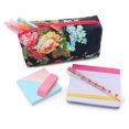 thumbnail image 4 of Pen+Gear Vintage Floral Pencil Pouch in Navy Blue, 4 of 6