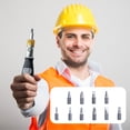thumbnail image 2 of WHEANG 10 In 1 Multi Angle Screwdriver Tools 180° Multi Angle Rotation Screwdriver A Great Screwdriver Solves Most /Disassembly Problems One Size Gray, 2 of 4