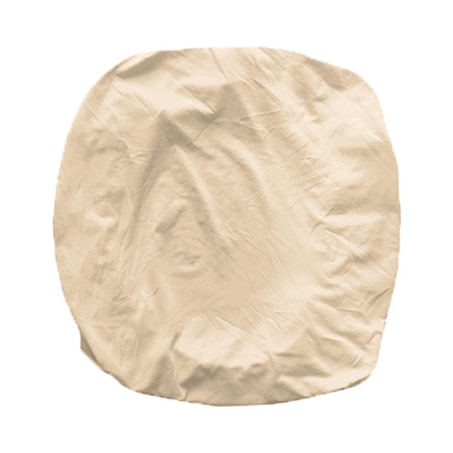 Chair Seat Cover Dining Chair Cover Washable Elastic Chair Seat Protector Chair Beige