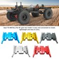 thumbnail image 4 of VONKY Aluminum Alloy Gear Box Mount Plate For 1/10 AXIAL SCX10 Rock Crawler Versatile RC Gear Box Bracket Compatible Golden 1Set, 4 of 6