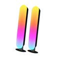 thumbnail image 4 of jinwen Barre Lumineuse RVB Changeant de Couleur avec Synchronisation Musicale pour Bureau Chambre Salon 2 Pcs, 4 of 9
