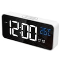 thumbnail image 2 of Large Digital Alarm Clock For Visually Impaired - Big Electric Clock For Bedroom, Jumbo Number Display, Fully Dimmable Brightness Dimmer, Usb Ports,, 2 of 5