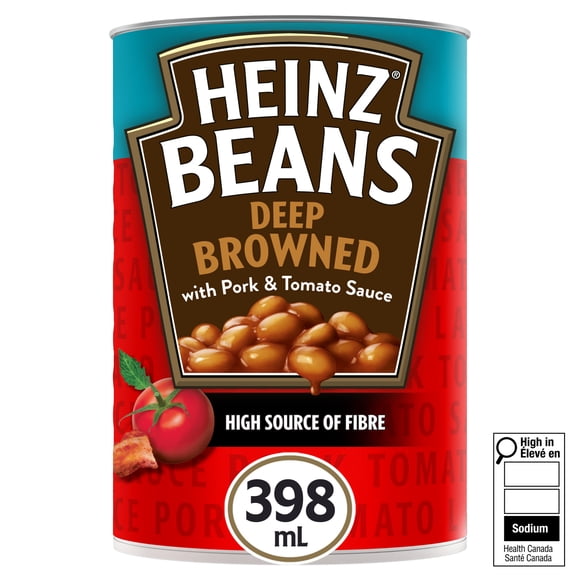 Heinz Fèves Bien Mijotées au Lard & Sauce Tomate, Sans Caséine