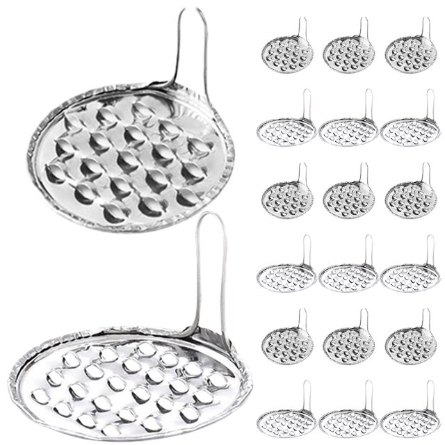 Miangastore Scrapers Silver 20Pcs 3.14X3.14X1.77in