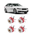 thumbnail image 4 of Wheel Valve Covers, 4 Pieces Universal Light Weight Wheel Stem Valve   For Cars Trucks Bicycles Red, 4 of 8
