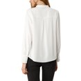thumbnail image 3 of INSPIRE CHIC Chemises à Manches Longues pour Femmes avec Col Montant et Boutons, 3 of 7