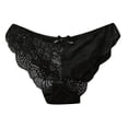 thumbnail image 1 of DPTALR Culottes pour Femmes Aguichant Mignonnes à Nœud, Design Crochet, Dentelle Intégrale, Culottes Taille Basse, 1 of 7