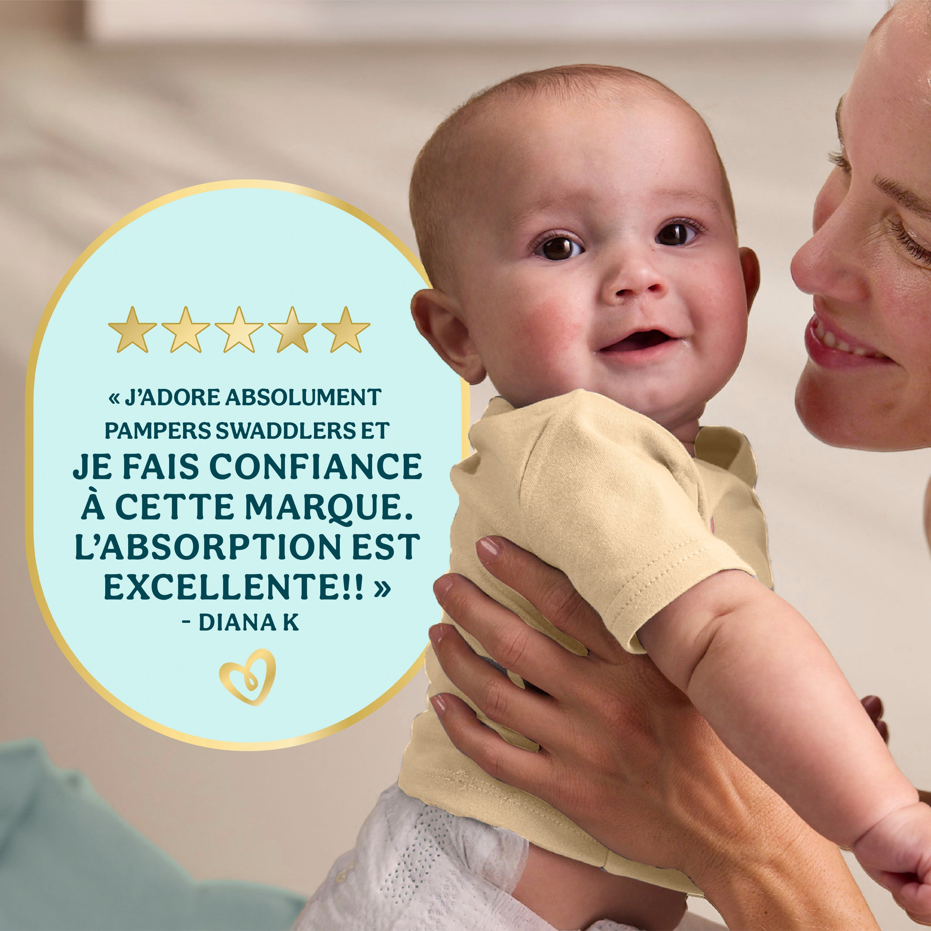 Pampers Swaddlers Diapers, S2 (10-22 lbs), Count, Absorbent, Keeps Baby Dry and Comfortable