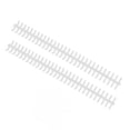 thumbnail image 4 of Khall PP Plastic Binding Comb, Transparent, 10 Count, 4 of 8