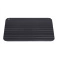thumbnail image 2 of Defrosting Tray,Delaman Metal Aluminum Fast Safe Food Meat Defrosting Thawing Tray Plate Home Kitchen Gadget, 2 of 8