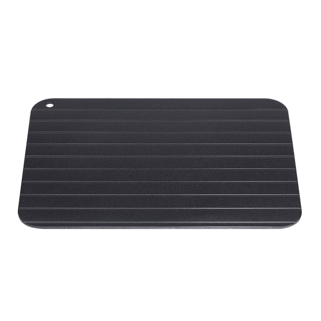 Food Thawing Tray Defrosting, Metal Aluminum Fast Safe Food Meat Defrosting Thawing Tray Plate Home Kitchen Gadget