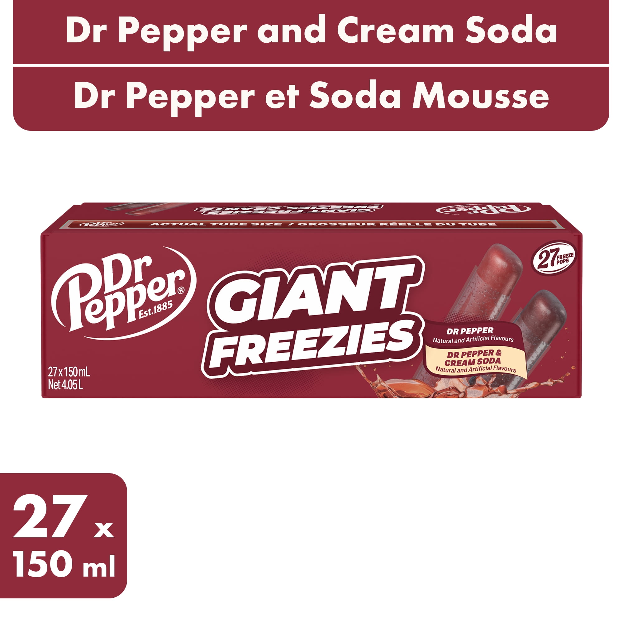 Dr Pepper Giant Freezies
