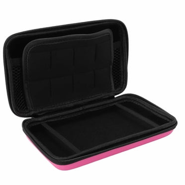Carrying Case for 3DS for New 3DS XL for New 2DS XL, Hard Protective Shell Travel Case for Super  Edition for New 2DS XL with 8 Game Slot Inner Pocket