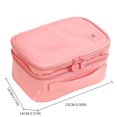 thumbnail image 3 of Toiletry Bag Large Capacity Waterproof Portable Makeup Pouch Cosmetic Pouch, 3 of 3