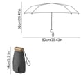 thumbnail image 3 of Mini Travel Umbrella for Purse,Windproof Folding Umbrella with Sun Protection,Portable Compact Parasol for Outdoor Use,SouMaox, 3 of 9