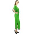 thumbnail image 4 of Bimba Robe Kaftan Longue en Rayonne pour Femme avec Pompon, Designer Chic, Maxi Caftan, 4 of 9