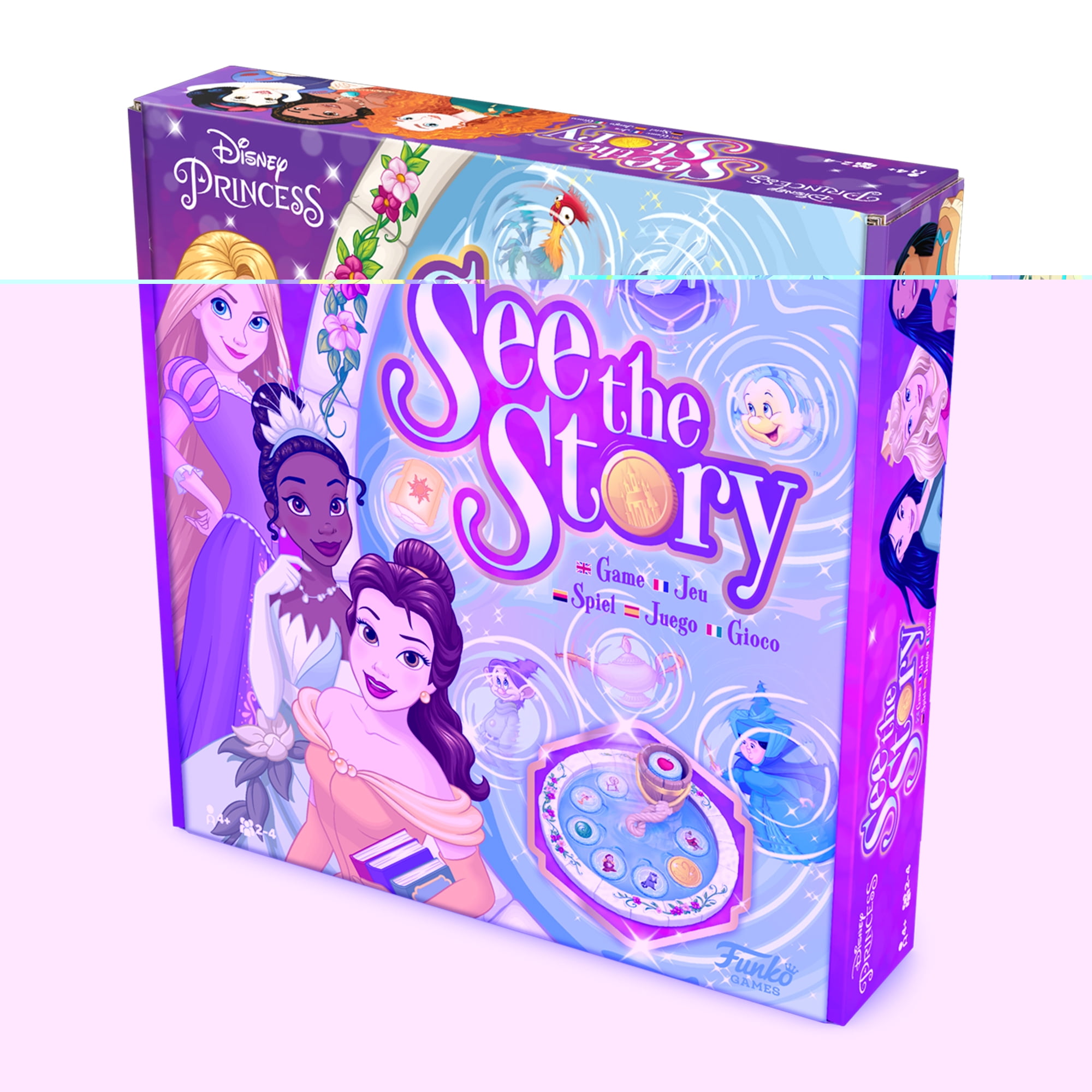 Funko Games Disney Princess See The Story Board Game