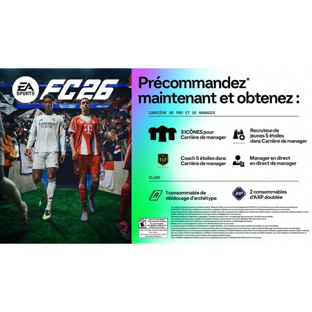 EA SPORTS FC 26 (Nintendo Switch 2) - Walmart.ca