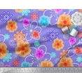 thumbnail image 2 of Soimoi polyester Crepe Fabric Artistic Floral Print Fabric by Yard 42 Inch Wide, 2 of 3