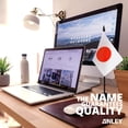 thumbnail image 2 of ANLEY Japan Deluxe Desk Flag Set - 6 x 4 Inch Miniature Japanese Desktop Flag with 12" Solid Pole, 2 of 7