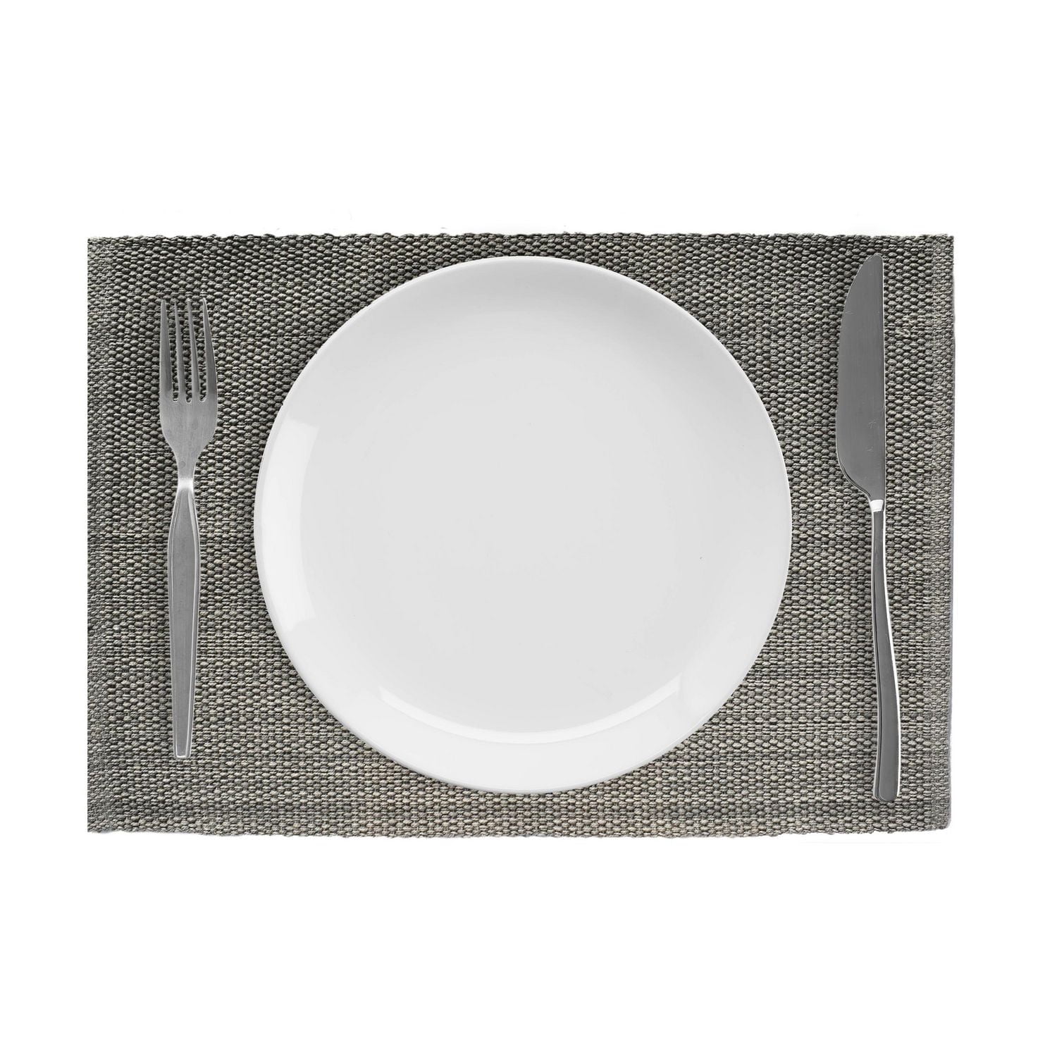 Fabstyles Set de table en coton classique décontracté Lot de 6 sets de table épais lavables en machine