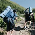 thumbnail image 2 of Mâtx de Randonnée Pliables Bâtons de Marche, Mâtx de Camping et de Randonnée en Aluminium s'Élargissent de 45,3 Pouces à 53,1 Pouces, 2 of 6