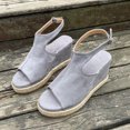 thumbnail image 1 of LSLJS Chaussures Compensées pour Femmes, Sandales Décontractées d'Été pour Dames et Femmes à Semelles Épaisses à Bout Ouvert, 1 of 5