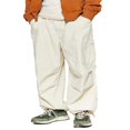 thumbnail image 3 of Men‘s Wild Cargo Pants Combat Tactical Work Multi Pockets Army Military Trousers with Elastic Waist Drawstring, 3 of 6