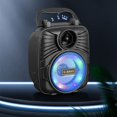 thumbnail image 4 of Bluetooth Speaker, Outdoor Portable Mobile Phone, Card Insertion, USB Flash Drive, Colorful Running Light, Portable Small Audio System, 4 of 8