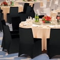 thumbnail image 4 of Meitianfacai Banquet Hotel Chair Cover Home Elastic Chair Cover Bleached White Multi PC, 4 of 7