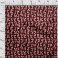 thumbnail image 3 of oneOone Velvet Pink Fabric Abstract Fabric For Sewing Printed Craft Fabric By The Yard 58 Inch Wide, 3 of 4
