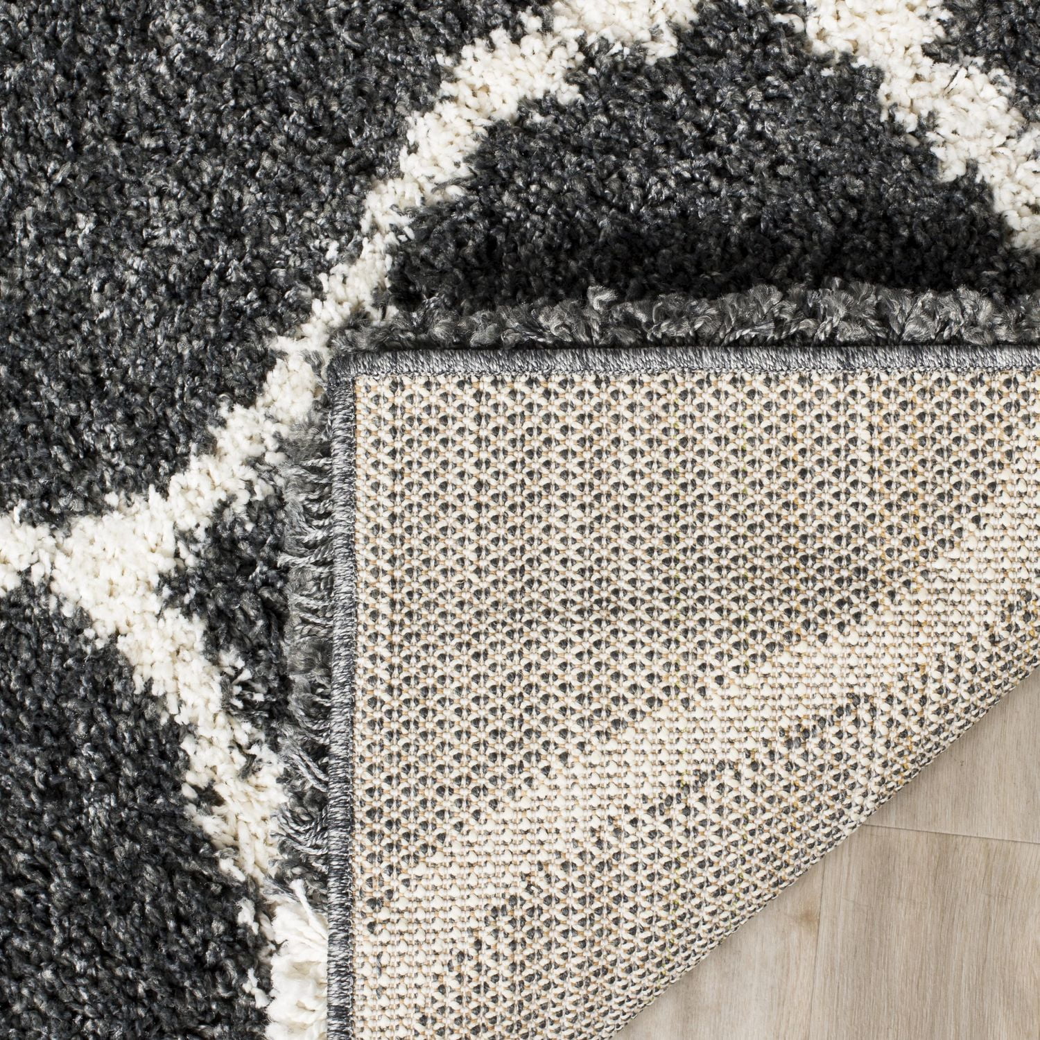 Safavieh Hudson Arline Tapis Géométrique Shag
