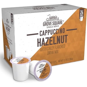 Grove Square Hazelnut Cappuccino Pochettes à café à portion unique 48 COUNT