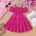 thumbnail image 3 of Robes Décontractées pour Filles Robe Trapèze Robe d'Été pour Filles Robes pour Fille 5-6 Ans, 3 of 6