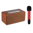 thumbnail image 1 of Mistaha Portable Karaoke Machine for Adults 5W*2 High Power Wireless Bluetooth Speakers LED Lights Rechargeable, 1 of 8