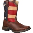 thumbnail image 1 of Lil Durango Kids Patriotic Western Flag Boot Brown/Union Flag - BT245, 1 of 7