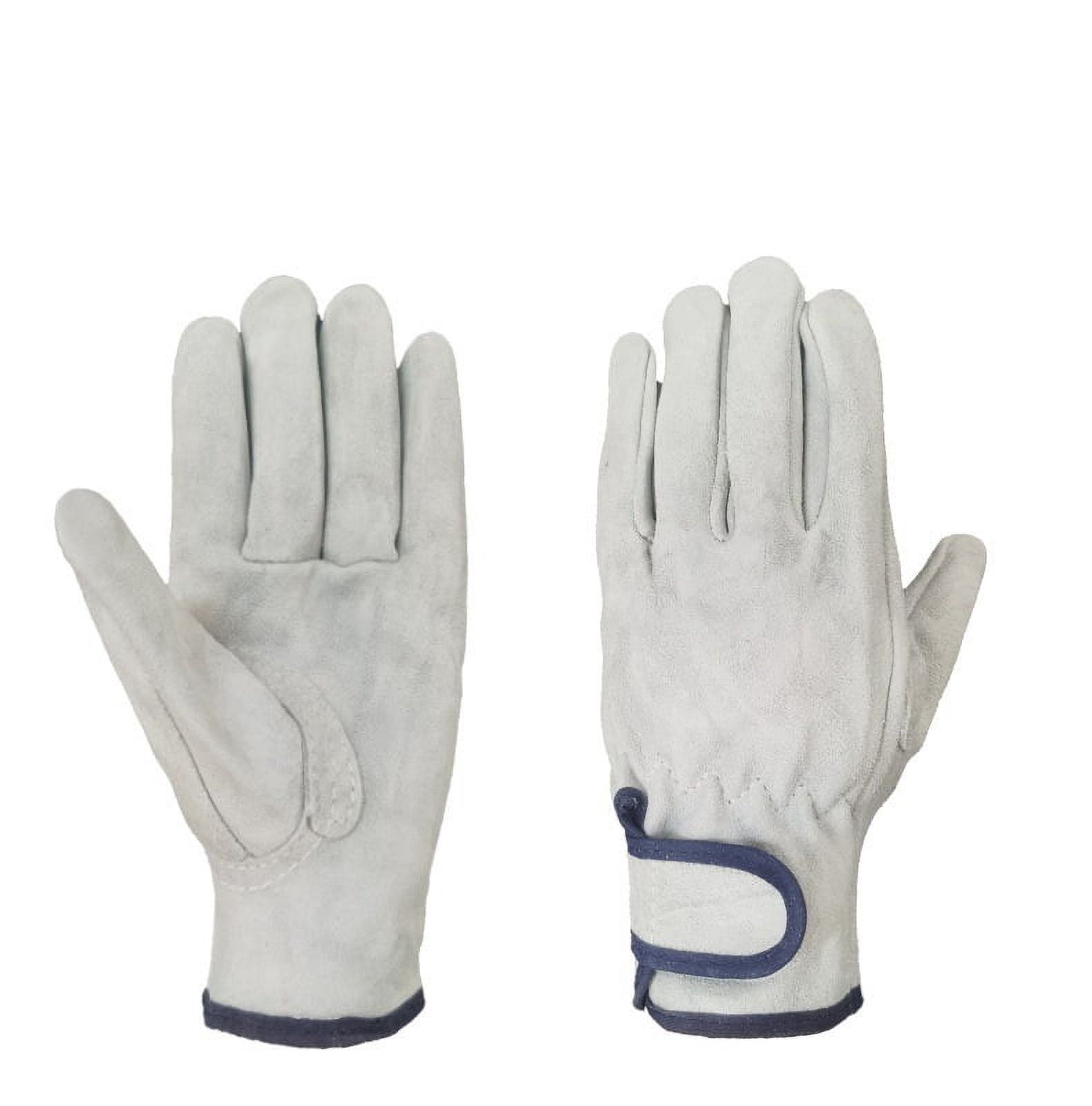 1 Pair Electric Welding Work Gloves Leather Welding Gloves Heat Resistant Security Work Gloves ,Easy to Use