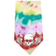 thumbnail image 1 of Skull Wings Screen Print Bandana Tie Dye, 1 of 1