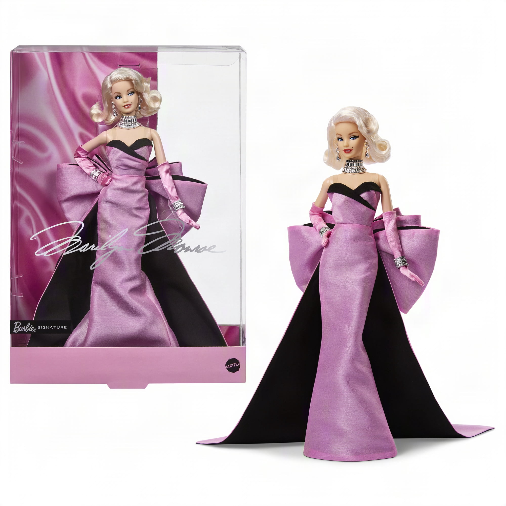 Marilyn Monroe Barbie Signature Collectible Doll, Wearing Iconic