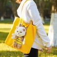 thumbnail image 1 of EGNMCR Storage Trunks & Bag Canvas Bag For Shoulder Storage Cute And Fashionable Pet Outing Bag Bag With Exposed Head Shoulder Bag Single shoulder storage, 1 of 4
