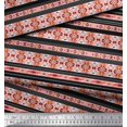 thumbnail image 2 of Soimoi Silk Fabric Ikat Southwestern Decor Fabric Printed Yard 42 Inch Wide, 2 of 3