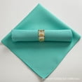 thumbnail image 1 of Napkins Cloth Washable, Green Cloth Napkins, 18.9x18.9Inch Soft Cotton Dinner Napkins Cloth, Rustic Table Napkins, 6Pcs Reusable Table Napkin with Hemmed Edges, 1 of 7