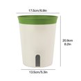 thumbnail image 2 of Lazy Flowers Container Self Watering Flowerpot Light And Sturdy Garden Home Decoration Plastic Planter, 2 of 5