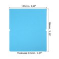 thumbnail image 2 of Unique Bargains Blank Greeting Cards,100pack Favor Decor Foldable Blank Card ,Blue Card Paper, 2 of 5