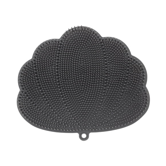 Liyamei Tapis de Bain en Silicone pour Douche avec Ventouses Exfoliant Tapis de Bain Antidérapant pour Hommes et Femmes