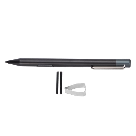 For Smart Pen, Intelligent Buttons Wide Compatibility Active Stylus Pen 1024 Pressure Points for Travel for Office for Home Black,Silver