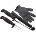 thumbnail image 1 of Rapala Fisherman's Fillet Combo - 6" Falcon Knife & Sheath - Large Glove - Fillet Fork, 1 of 4