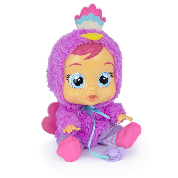 Cry Babies Lizzy Baby Doll - Peacock Onesie