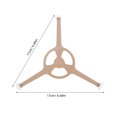 thumbnail image 2 of LITINKIMI Microwave Replacement Triple Arm Microwave Ring Brown PVC Stable Rotation 1Pack, 2 of 8